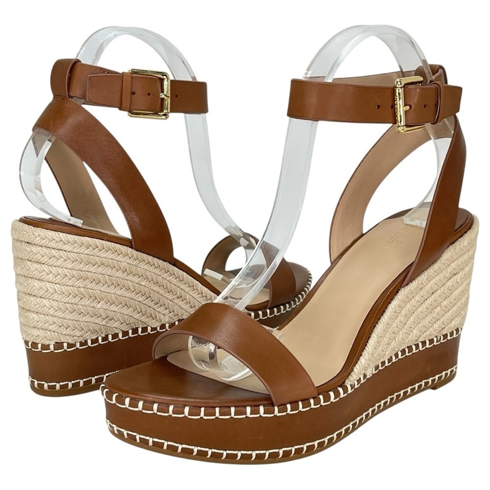Lauren Ralph Lauren Hilarie Leather Womens Sandals Size 9.5M - Picture 12 of 13